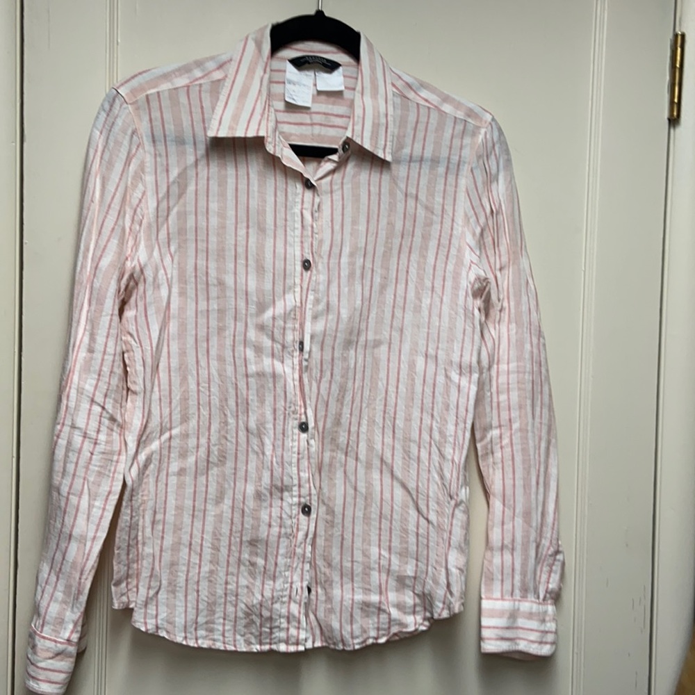 Max Mara Weekend Linen Blouse M
